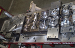 Upper and Lower Cone 2-Out Progressive Die